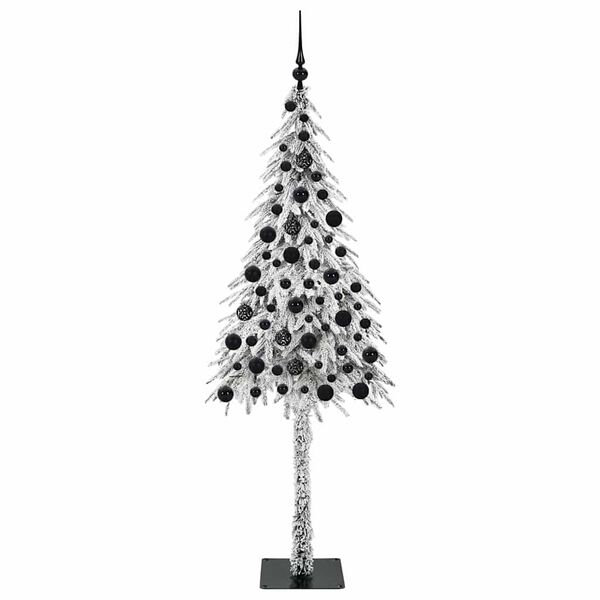 vidaXL &Aacute;rvore de Natal com 300 LEDs com suporte Branco 180 cm PE e A&ccedil;o