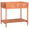 vidaXl Floreira para ervas arom&aacute;ticas 80x60x80 cm abeto maci&ccedil;o