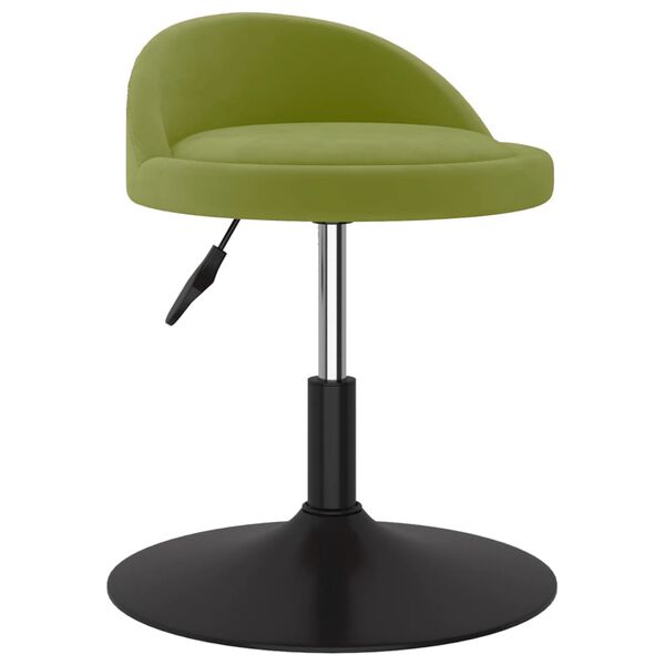 vidaXL Banco de massagens veludo verde-claro