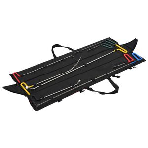 vidaXL 8 pcs conjunto repara&ccedil;&atilde;o mossas sem repintura a&ccedil;o inoxid&aacute;vel