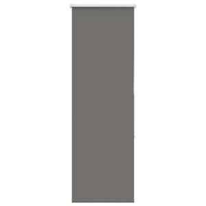 vidaXL Persiana de enrolar 50x130 cm largura tecido 45,7 cm poli&eacute;ster