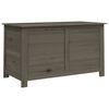vidaXL Caixa p/ almofad&otilde;es exterior 100x50x56cm abeto maci&ccedil;o antracite