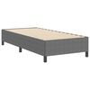 vidaXL Cama Box Cinzento-claro 90 x 200 cm Tecido de Veludo Cotele