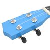 vidaXL Conjunto ukulele soprano infantil com saco 23" azul-beb&eacute;