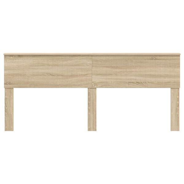 vidaXL Cabeceira Carvalho Sonoma 200 cm Madeira processada
