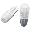 vidaXL Ganchos de Prateleira 2 Prateado 7 x 16 mm Ferro