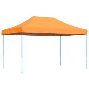 vidaXL Tenda de Festa 292 x 440 x 315 cm Laranja Tecido Oxford