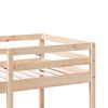 vidaXL Cama alta c/ secretária/cadeiras 80x200 cm pinho maciço