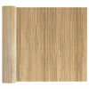 vidaXL Cerca de Bambu Castanho 400 x 150 cm Bambu