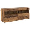 vidaXL Arm&aacute;rio de TV de Parede 100 x 30 x 40 cm Madeira Antiga