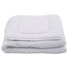 vidaXL 3 pcs conjunto edred&atilde;o infantil 100x135 cm/40x60 cm branco