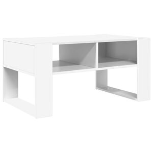 vidaXL Mesa de centro Branco 92 x 53 x 45 cm Derivados de Madeira