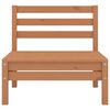 vidaXL 3 pcs conjunto lounge de jardim pinho maci&ccedil;o castanho mel