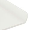 vidaXL Prateleira Flutuante 4 pcs Branco 40 x 9 x 2,5 cm A&ccedil;o