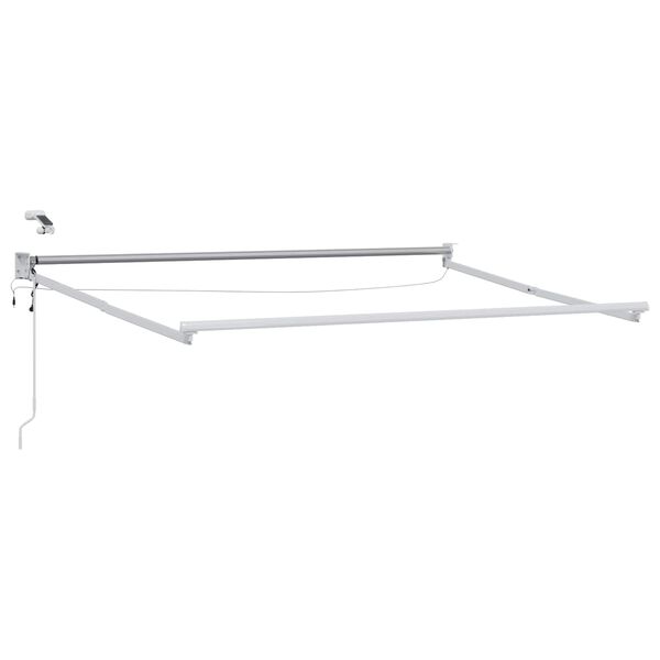 vidaXL Toldo Retr&aacute;til El&eacute;trico Castanho 3 x 2,5 m