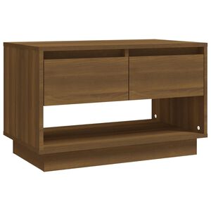 vidaXL M&oacute;vel p/ TV 70x41x44 cm derivados de madeira carvalho castanho