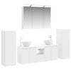 vidaXL Conjunto de M&oacute;veis para Banheiro 6 pcs Branco