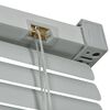 vidaXL Persianas em alum&iacute;nio 140x160 cm prateado