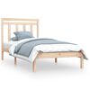 vidaXL Estrutura de cama 90x200 cm madeira maci&ccedil;a