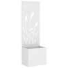 vidaXL Tela de Privacidade para Jardim Branco 50 x 32 x 150 cm