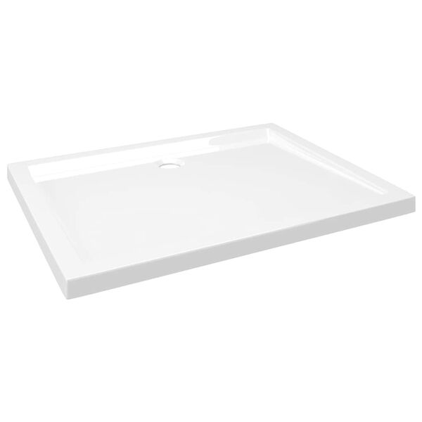 vidaXL Base de chuveiro retangular 70x90 cm ABS