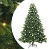 vidaXL &Aacute;rvore de Natal Artificial com 300 LEDs Verde 240 cm PE e PVC