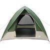 vidaXL Barraca de Camping com telhado Verde 275 x 230 x 140 cm tafet&aacute;