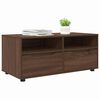 vidaXL Gabinete para TV com gaveta Carvalho Marrom 100 x 48 x 43 cm