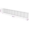 vidaXL Muro gabi&atilde;o com tampas a&ccedil;o galvanizado 900x50x100 cm