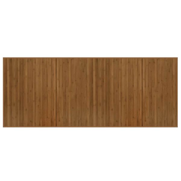 vidaXL Tapete retangular 80x200 cm bambu castanho