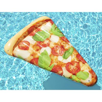 Bestway Bóia espreguiçadeira flutuante Pizza Party 188x130 cm