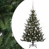 vidaXL &Aacute;rvore de Natal artificial com bolas 120 cm 150 LED