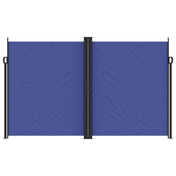 vidaXL Toldo lateral retrátil 200x1200 cm azul