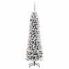 vidaXL &Aacute;rvore de Natal Artificial Branco 180 cm PVC, Metal e Pl&aacute;stico