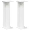 vidaXL Suporte para Plantas 2 pcs Branco 25 x 25,5 x 80,5 cm