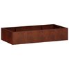 vidaXL Muro de Conten&ccedil;&atilde;o 6 unid. 200 x 100 x 40 cm A&ccedil;o Corten