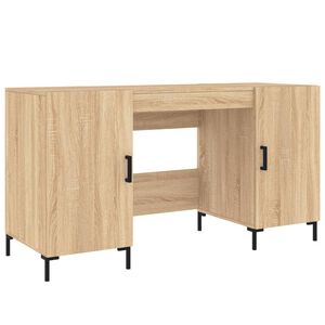 vidaXL Secret&aacute;ria 140x50x75 cm derivados de madeira carvalho sonoma