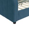 vidaXL Sof&aacute;-cama 80x200 cm veludo azul