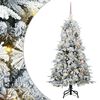 vidaXL &Aacute;rvore de Natal Articulada Artificial Branco 150 cm PE e PVC