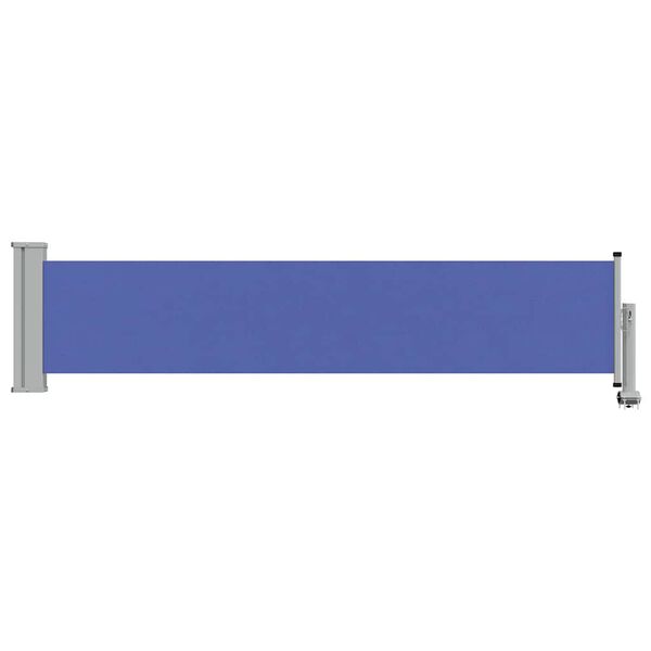 vidaXL Toldo lateral retr&aacute;til para p&aacute;tio 60x300 cm azul
