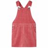 Vestido com peitilho para crian&ccedil;a bombazina rosa 116