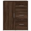 vidaXL Aparador 60x31x70 cm derivados de madeira carvalho castanho
