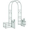 vidaXL Arco de Jardim com bloqueio Verde 203 x 50 x 218 cm