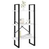 vidaXL Unidade de prateleiras 60x30x105 cm derivados de madeira branco