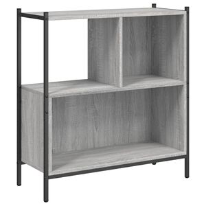 vidaXL Estante 72x28x77,5 cm derivados de madeira cinzento sonoma