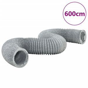 vidaXL Conduta de exaust&atilde;o PVC 6 m &Oslash;10 cm