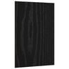 vidaXL Pain&eacute;is de Decora&ccedil;&atilde;o 12 unid. Carvalho Preto 21 x 30 x 0,27 cm