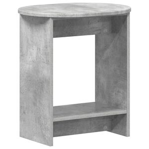vidaXL Mesa Lateral Cinzento Cimento 50 x 39,5 x 55 cm