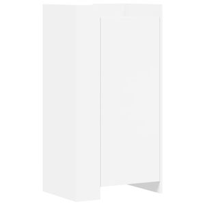 vidaXL Sapateira 52x37,5x100 cm derivados de madeira branco