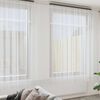 vidaXL Cortina de Renda com cortinas Branco 400 &times;300 cm Poli&eacute;ster